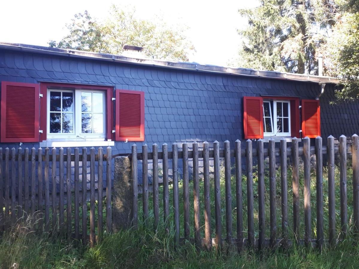 Baude Steinheid am Rennsteig mit 12 Betten Exterior foto